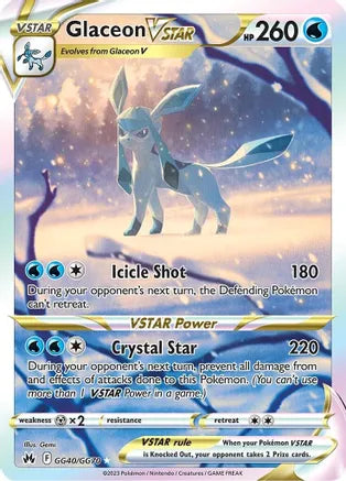 Glaceon Vstar GG40/GG70