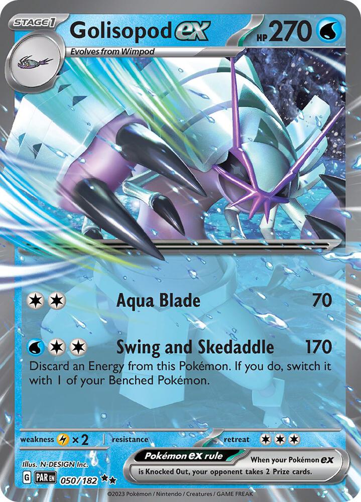 Golisopod ex - 050/182 - SV04: Paradox Rift (PAR)