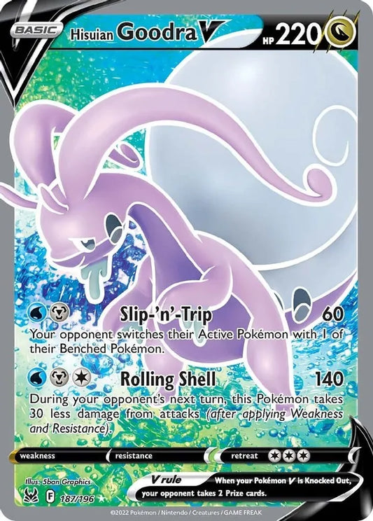 Hisuian Goodra V (Full Art) - SWSH11: Lost Origin (SWSH11)