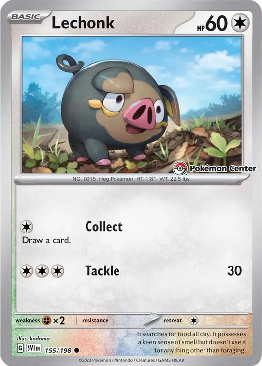 Lechonk (Pokemon Center Exclusive) - Miscellaneous Cards & Products (MCAP)