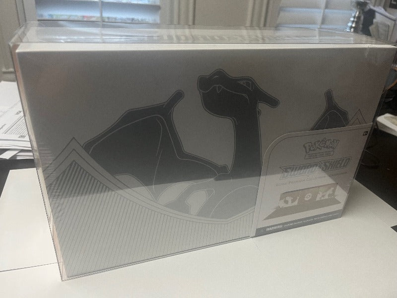 Pokémon TCG Sword and Shield Charizard Ultra Premium Collection EVORETRO PET Box Display Case