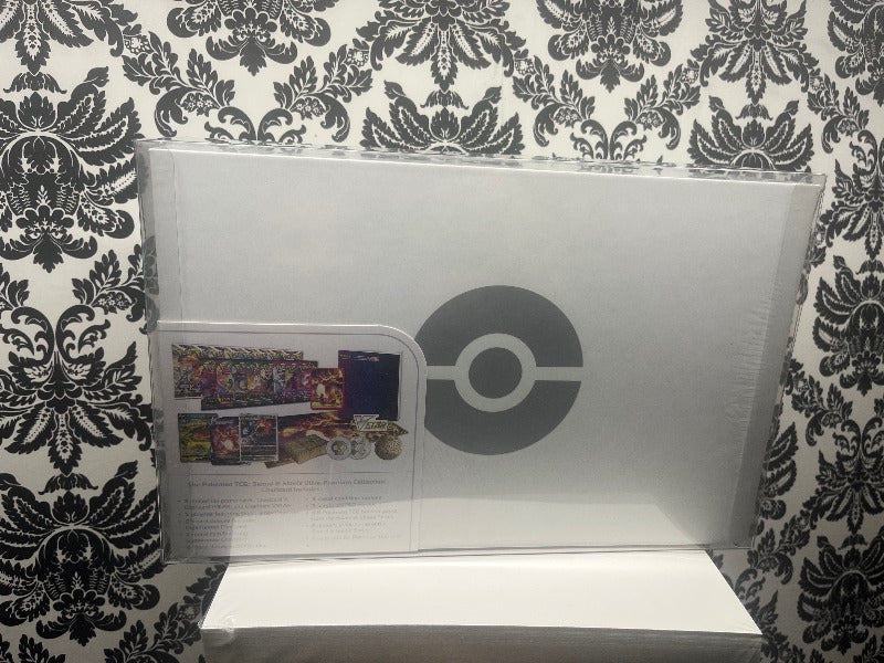 Pokémon TCG Sword and Shield Charizard Ultra Premium Collection EVORETRO PET Box Display Case