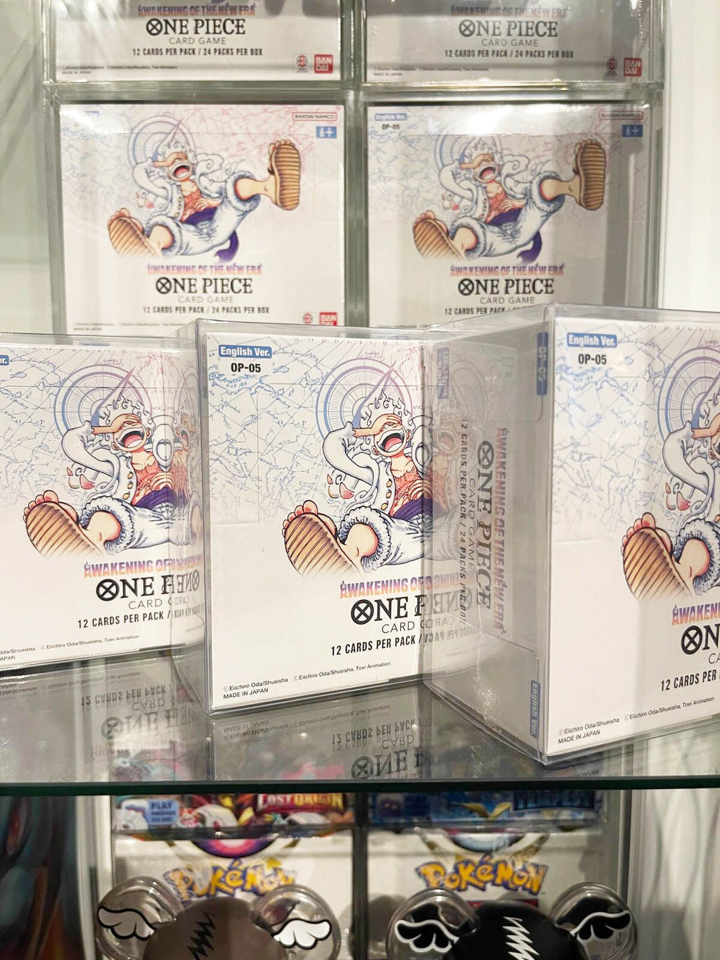 One Piece Booster Box EVORETRO PET Protectors (English, OPP 4-6, 0.40mm, 5-Pack)