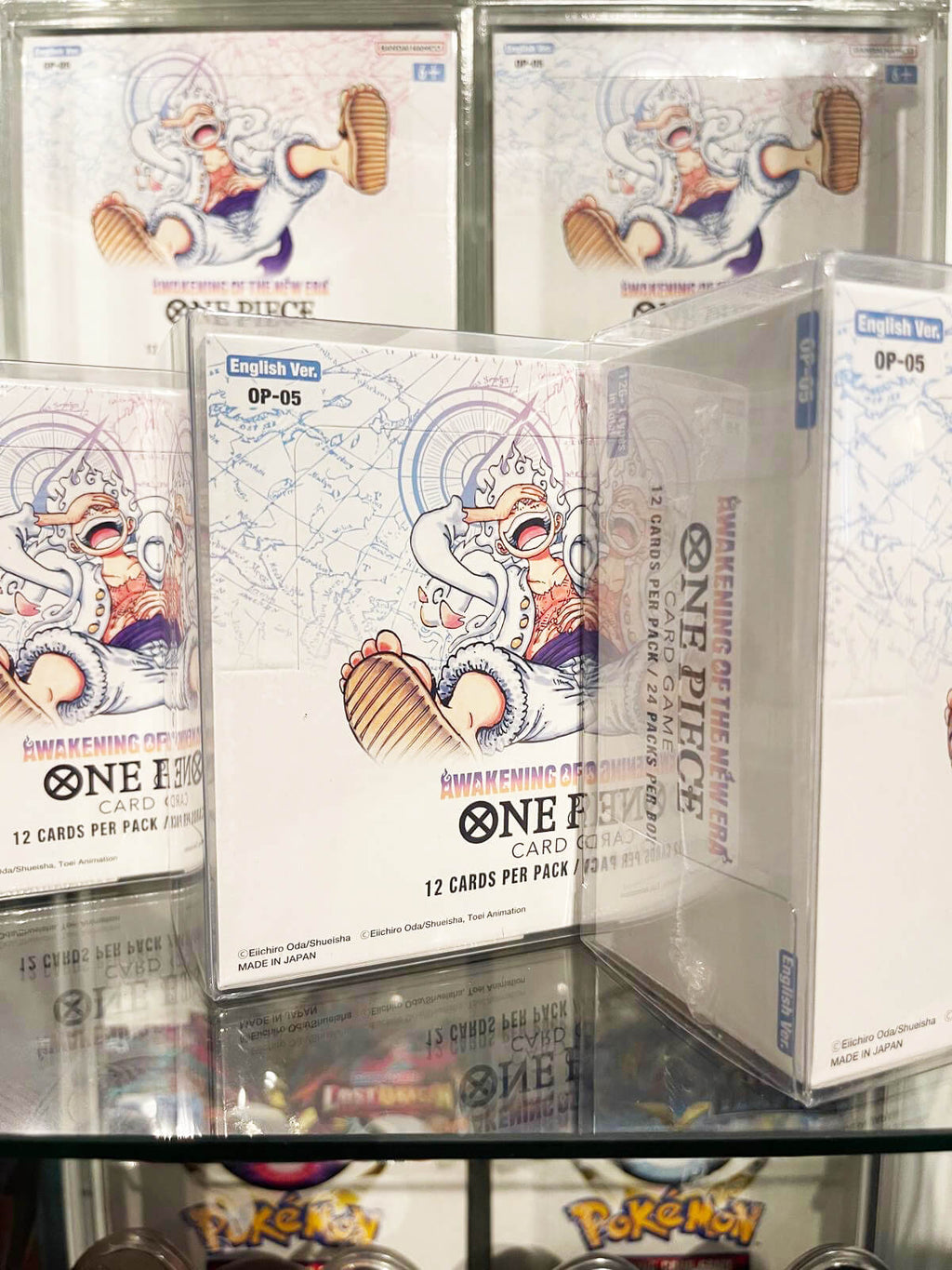 One Piece Booster Box EVORETRO PET Protectors (English, OPP 4-6, 0.40mm, 5-Pack)
