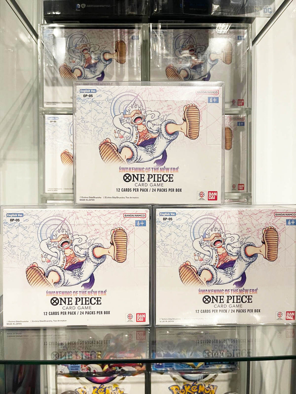 One Piece Booster Box EVORETRO PET Protectors (English, OPP 4-6, 0.40mm, 5-Pack)