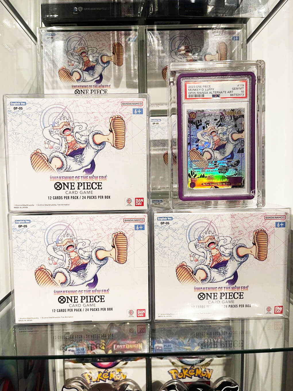 One Piece Booster Box EVORETRO PET Protectors (English, OPP 4-6, 0.40mm, 5-Pack)