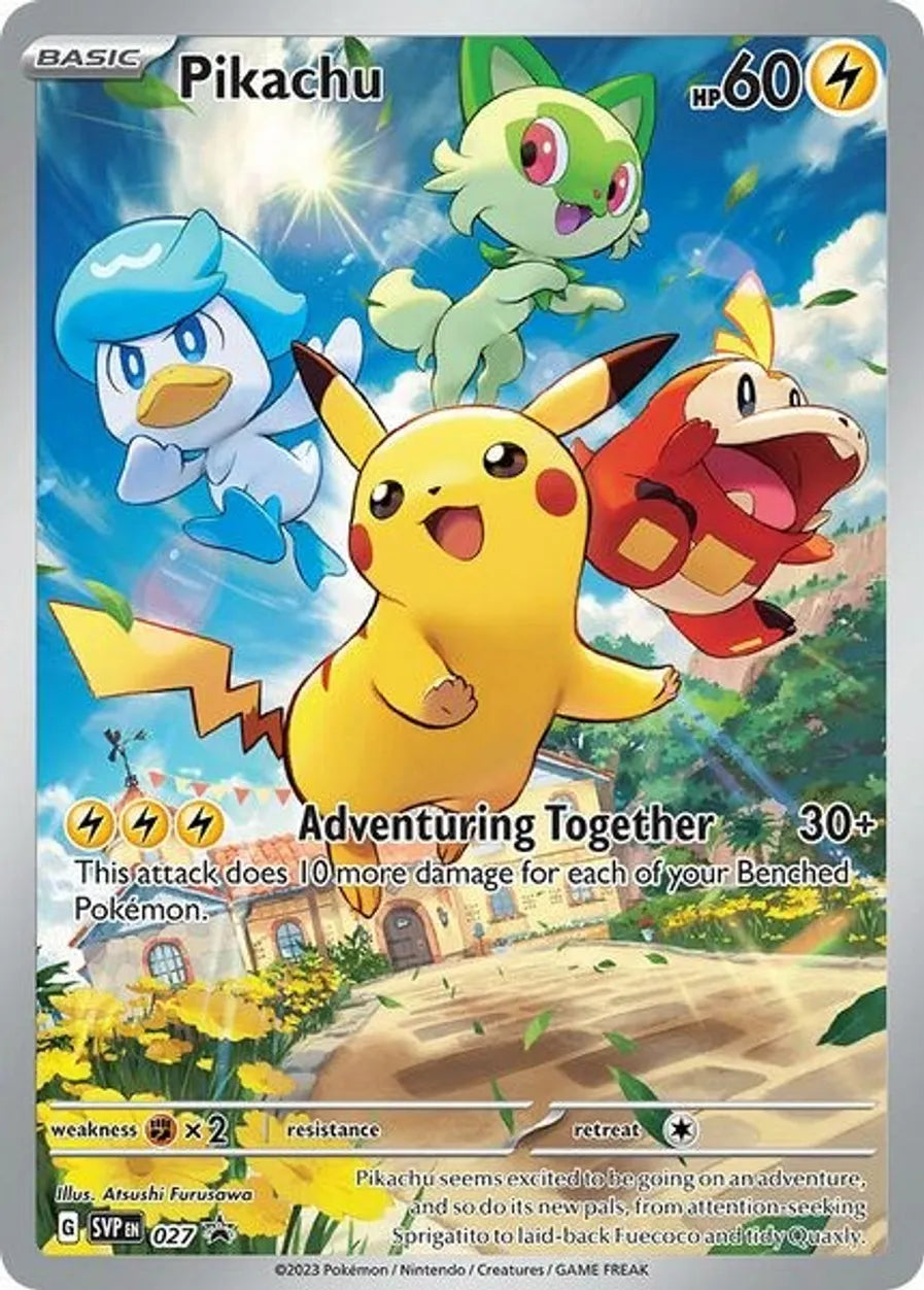 Pikachu - 027 - SV: Scarlet & Violet Promo Cards (SVP)