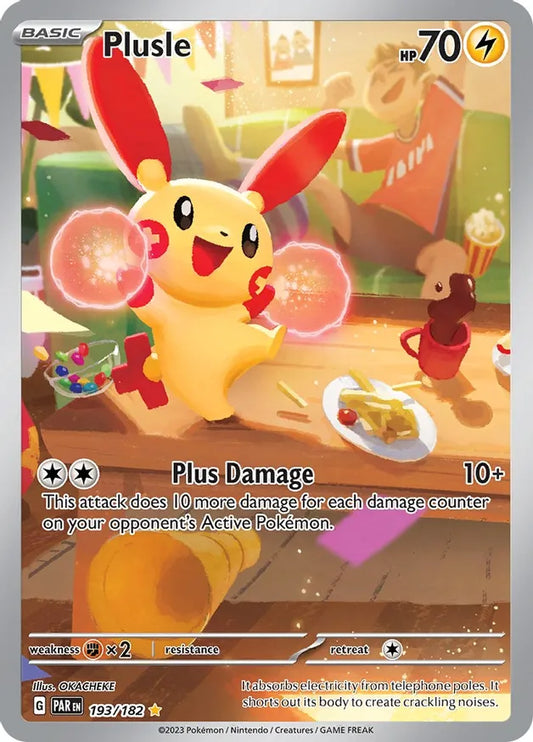 Plusle - 193/182 - SV04: Paradox Rift (PAR)