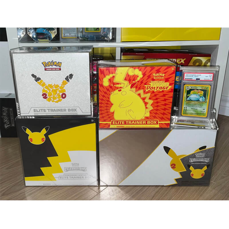 5x Pokemon Booster Large Box PET Protector Soft Crease 0.50 MM