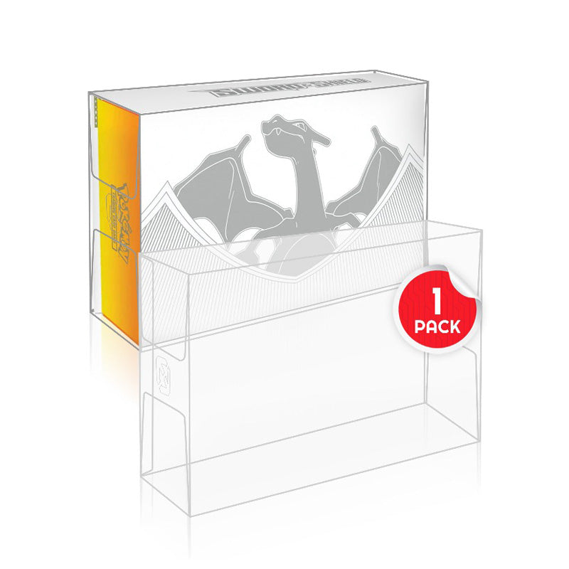Pokémon TCG Sword and Shield Charizard Ultra Premium Collection EVORETRO PET Box Display Case