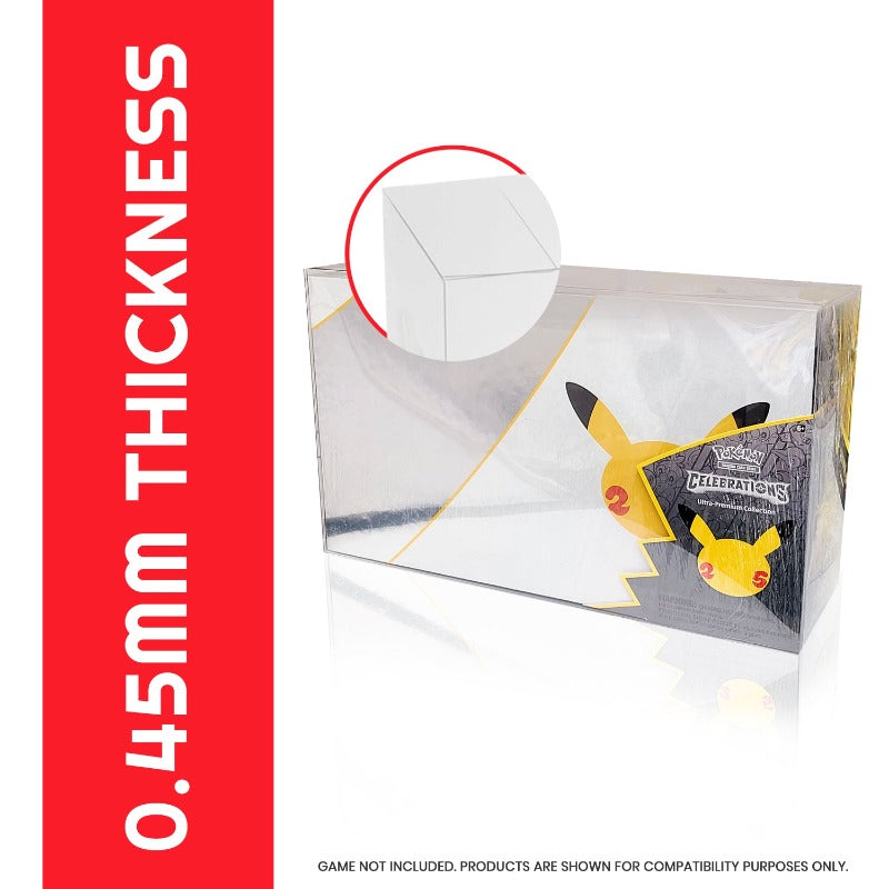 Pokemon Celebrations Ultra Premium Booster Collection Box EVORETRO PET Protector 0.45MM - Pack of 1