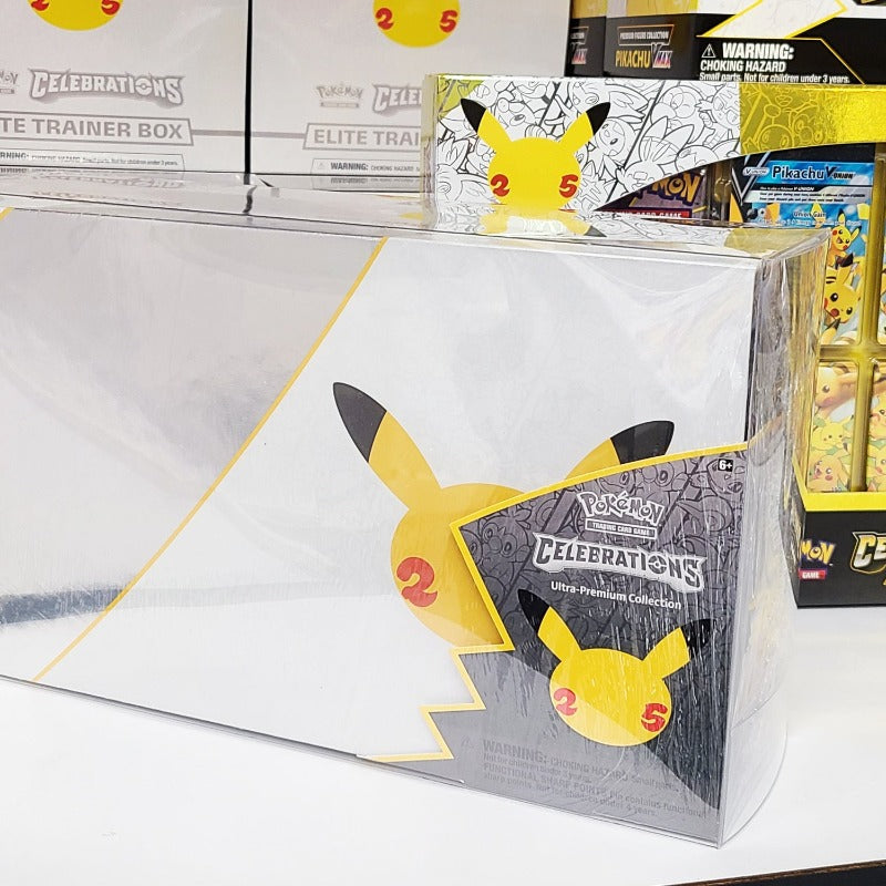Pokemon Celebrations Ultra Premium Booster Collection Box EVORETRO PET Protector 0.45MM - Pack of 1