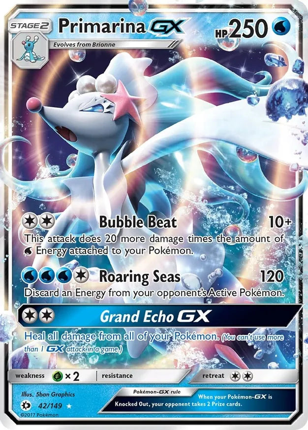 Primarina GX - SM Base Set (SM01)