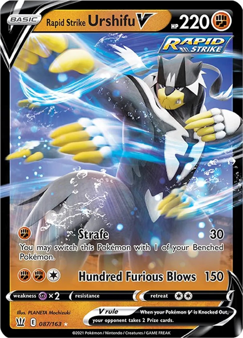 Rapid Strike Urshifu V - SWSH05: Battle Styles (SWSH05)