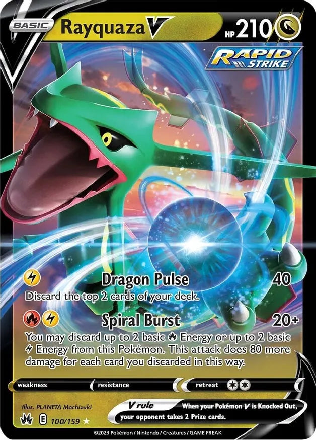 Rayquaza V - Crown Zenith (CRZ)