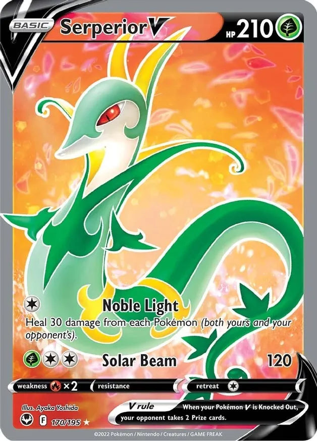 Serperior V (Full Art) - SWSH12: Silver Tempest (SWSH12)