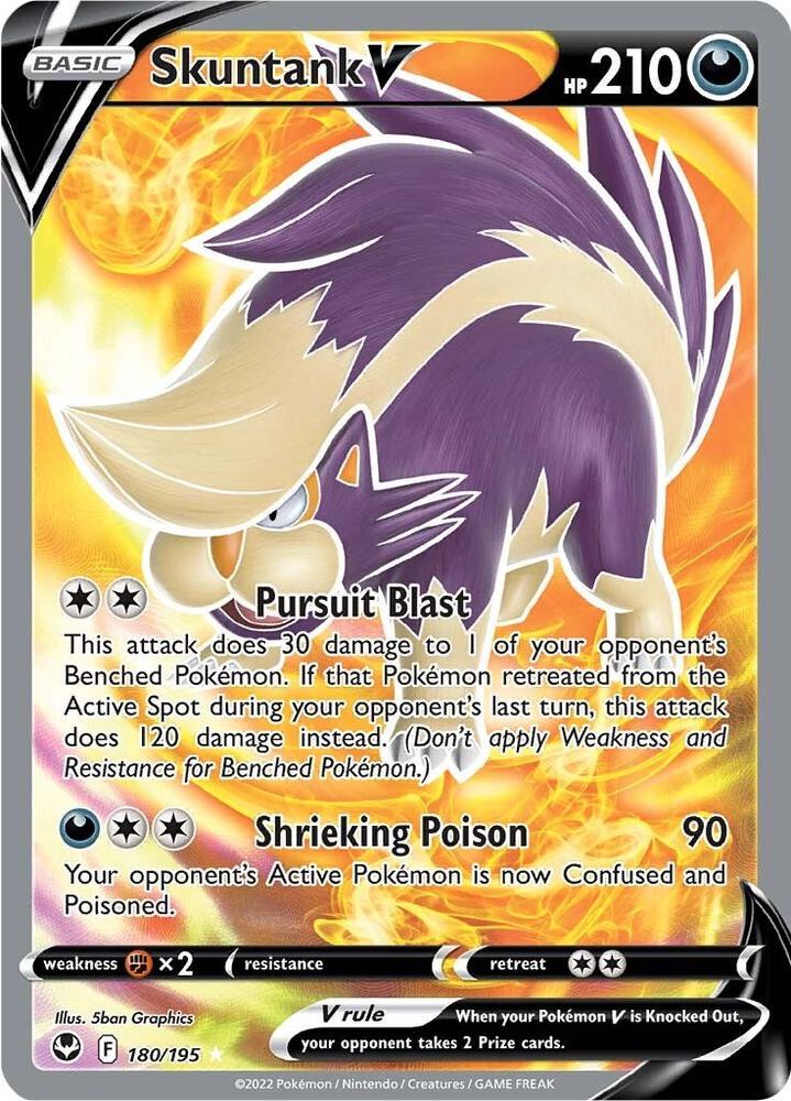 Skuntank V (Full Art) - SWSH12: Silver Tempest (SWSH12)