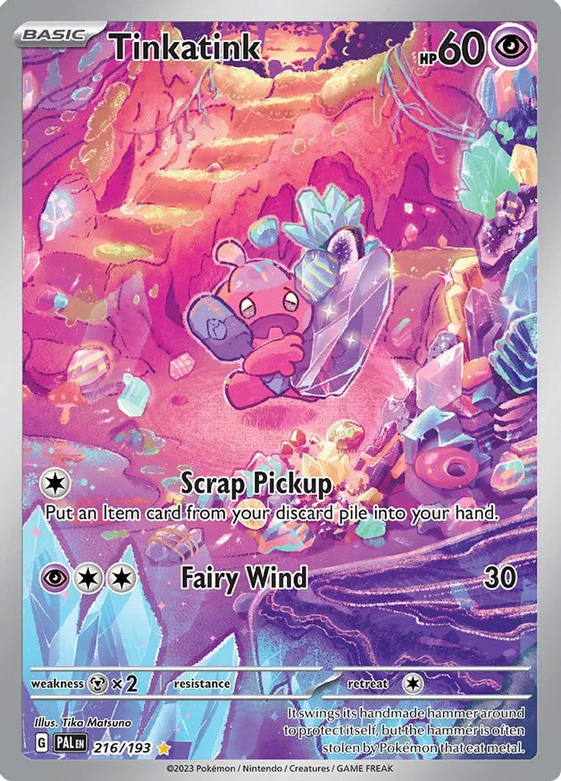 Tinkatink - 216/193 - SV02: Paldea Evolved (PAL)