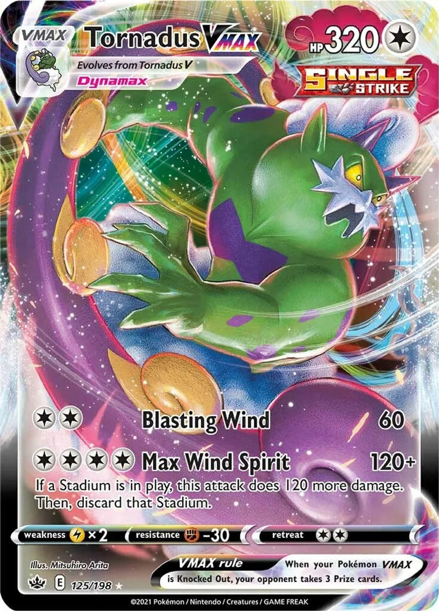 Tornadus Vmax 125/198