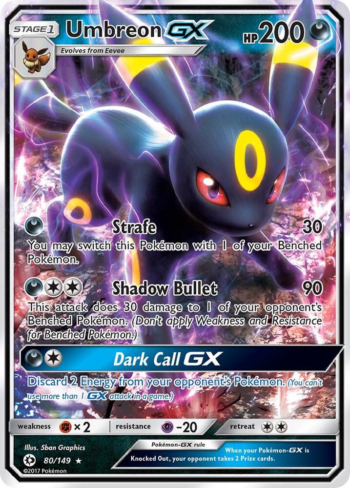 Umbreon GX - SM Base Set (SM01)