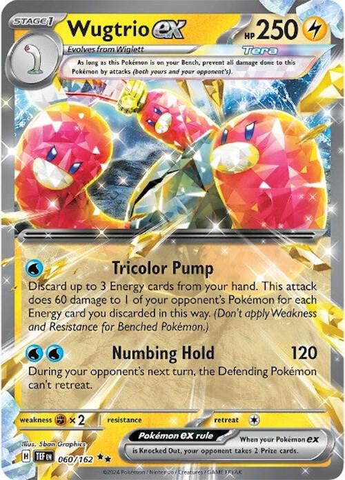 Wugtrio ex - 060/162 - SV05: Temporal Forces (TEF)