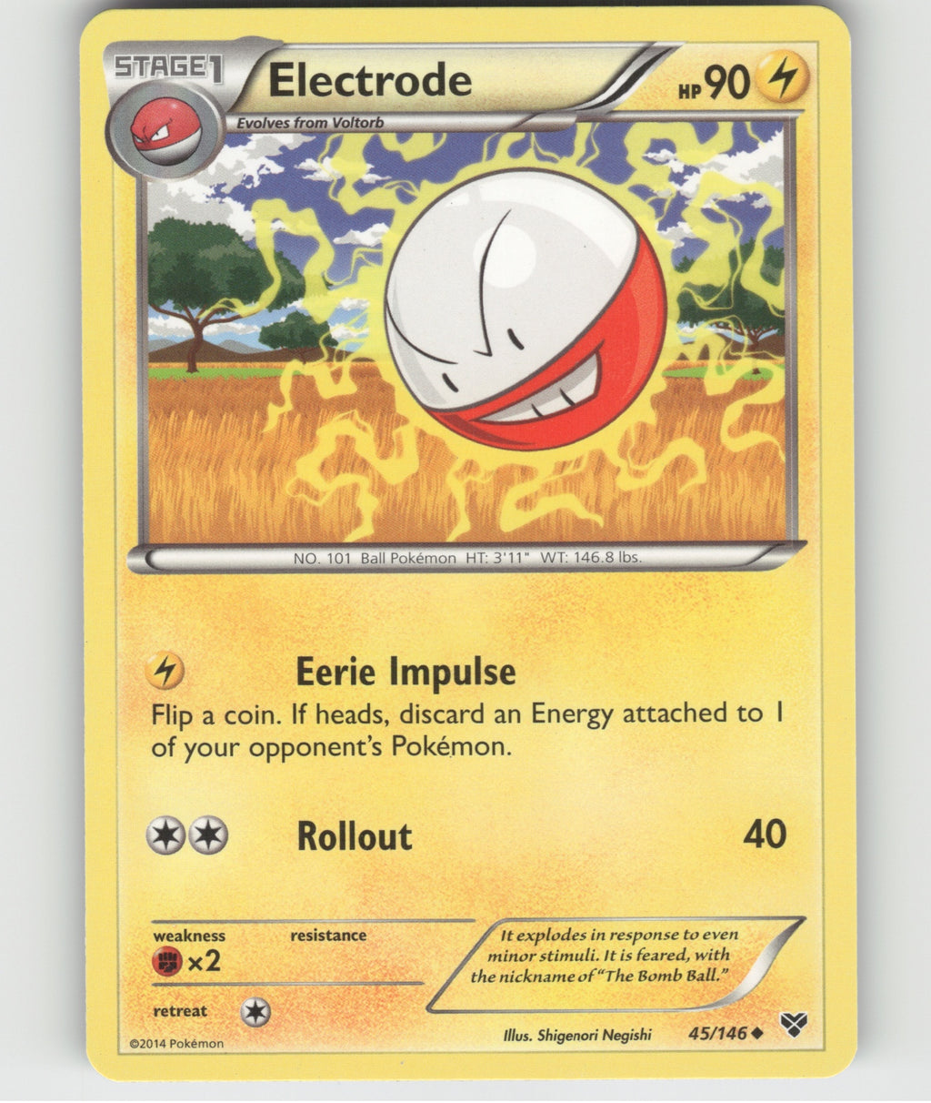 Electrode Uncommon XY Base Set 45/146 LP