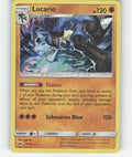 Lucario Holo Rare SM - Burning Shadows 71/147 NM