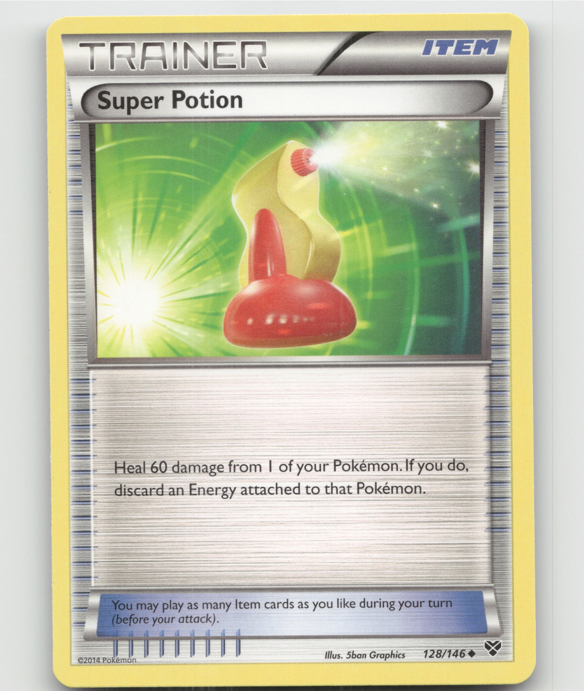 Super Potion Uncommon XY Base Set 128/146 LP