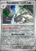 Ferrothorn Reverse Holo Uncommon SV04: Paradox Rift 128/182 NM