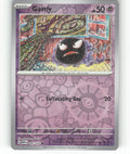 Gastly Reverse Holo Common SV: Scarlet & Violet 151 092/165 NM