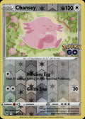 Chansey Reverse Holo Uncommon Pokemon GO 051/078 NM