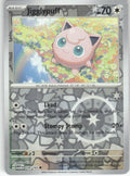 Jigglypuff Reverse Holo Common SV: Scarlet & Violet 151 039/165 NM