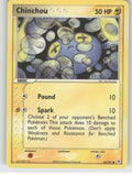 Chinchou Common EX Hidden Legends 56/101 NM