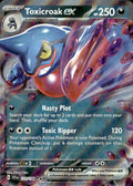 Toxicroak ex Holo Double Rare Prize Pack Series Cards 131/198 NM