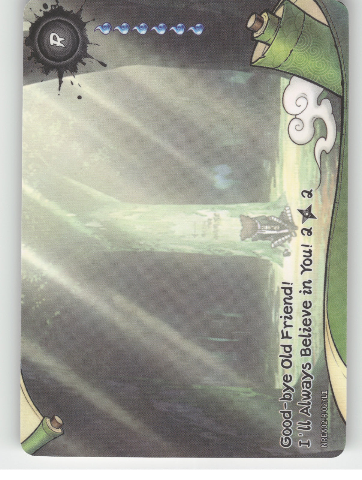 Good-Bye Old Friend! I’ll Always Believe In You!\n2/2 Base R Earth Scroll Series front