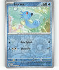 Horsea Reverse Holo Common SV: Scarlet & Violet 151 116/165 NM