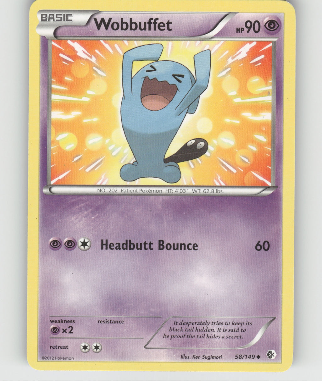 Wobbuffet Uncommon Boundaries Crossed 58/149 NM