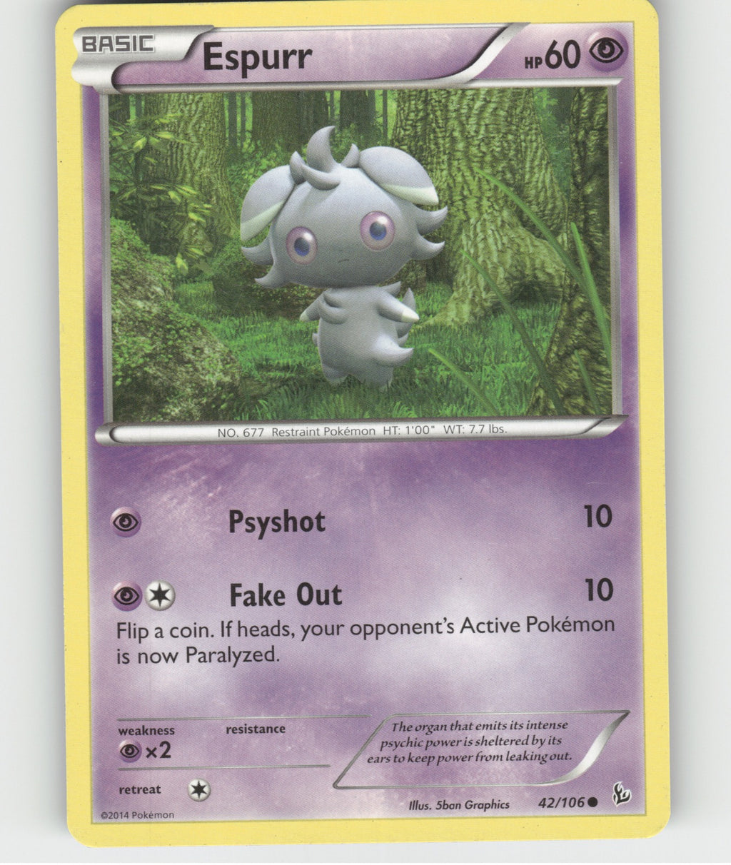 Espurr Common XY - Flashfire 42/106 NM