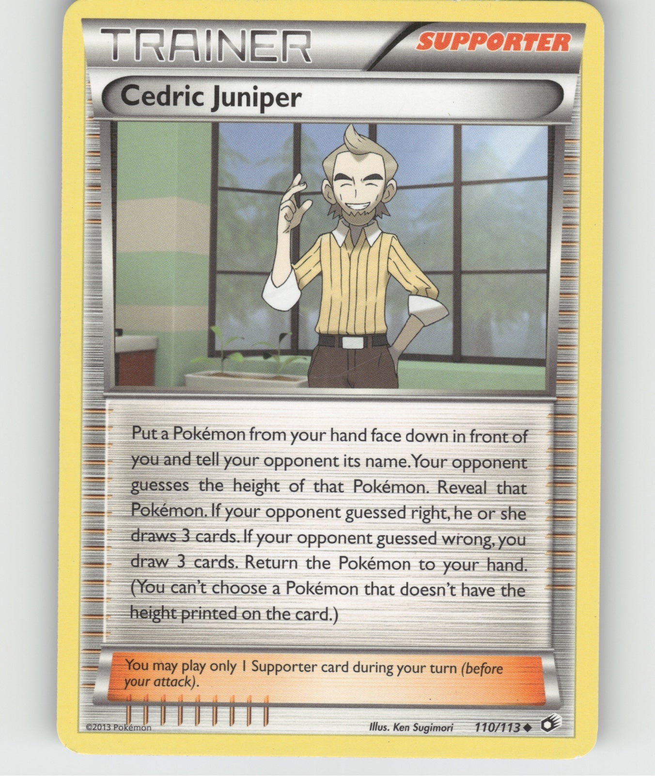 Cedric Juniper Uncommon Legendary Treasures 110/113 NM