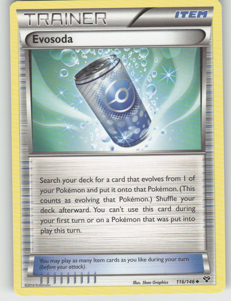 Evosoda Uncommon XY Base Set 116/146 NM