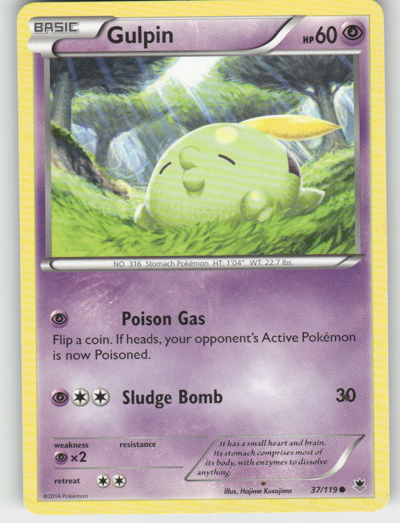 Gulpin Common XY - Phantom Forces 37/119 NM
