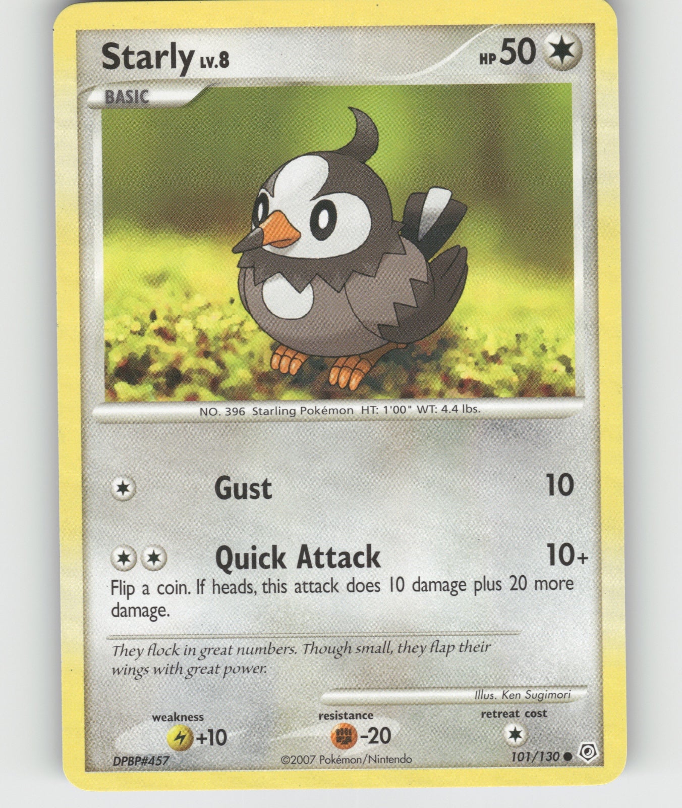 Starly Common POP Series 6 016/017 NM