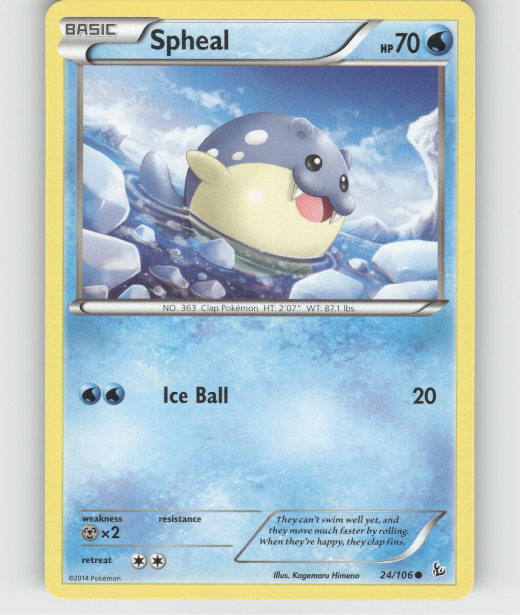 Spheal Common XY - Flashfire 24/106 NM
