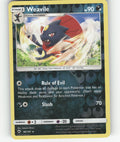Weavile Reverse Holo Rare SM - Burning Shadows 86/147 NM