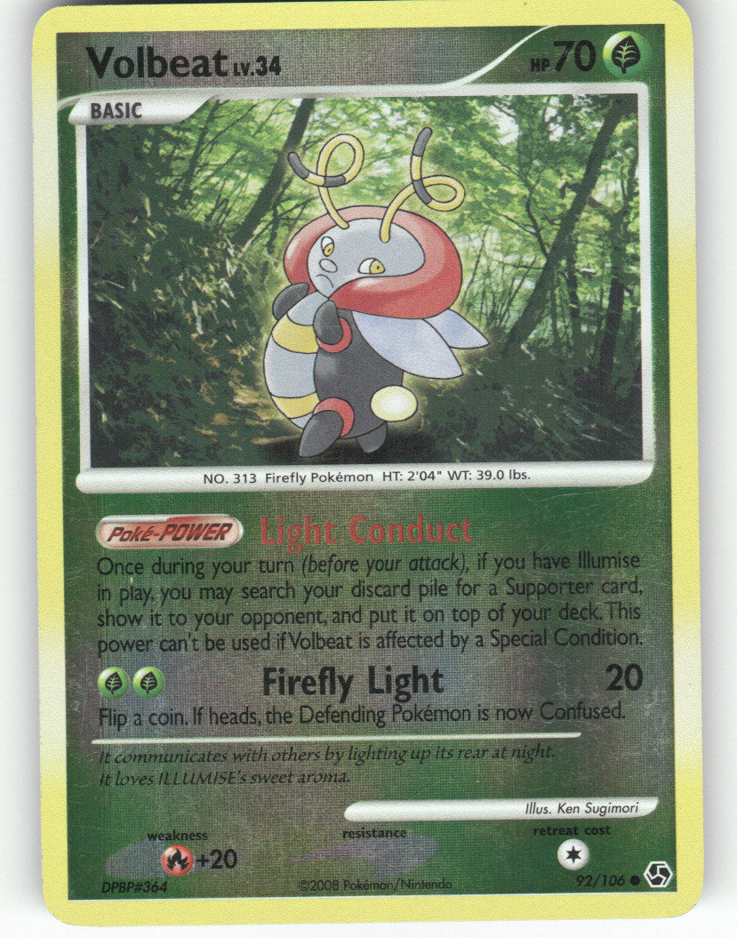 Volbeat Reverse Holo Common Great Encounters 92/106 NM