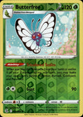Butterfree Reverse Holo Holo Rare SWSH08: Fusion Strike 003/264 NM