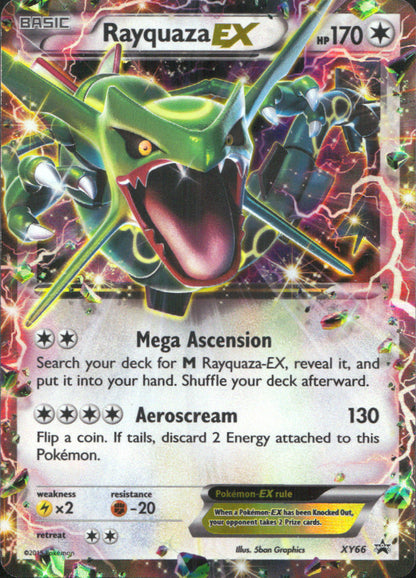Rayquaza EX - Holo Promo XY Promos XY66 NM