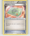 Weakness Policy Uncommon XY - Primal Clash 142/160 NM