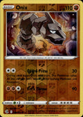 Onix Reverse Holo Common SWSH08: Fusion Strike 138/264 NM
