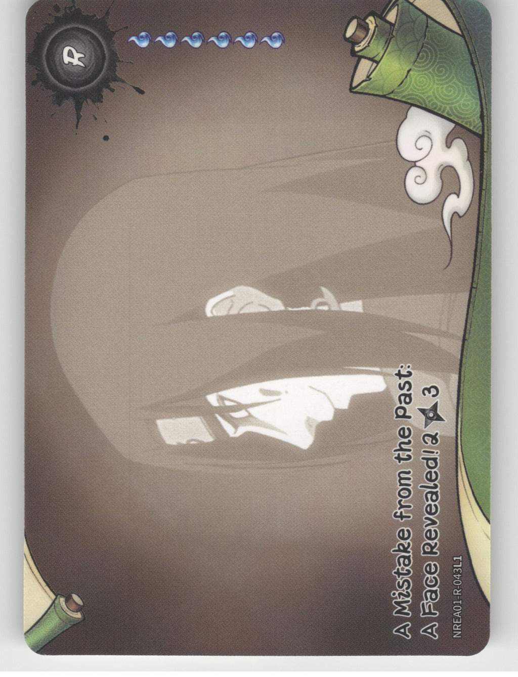 A Mistake From The Past: A Face Revealed! \n2/3 Base R Earth Scroll Series 1 043 front